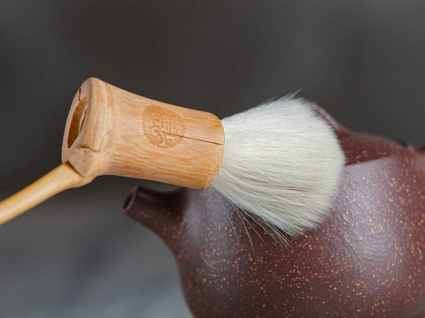 Tea brush, bamboo, bristles