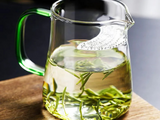 Chahai with strainer, glass, 550 ml