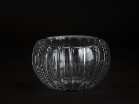Tea bowl #1411, double glass, 50 ml