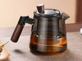 Teapot with strainer, glass, 650 ml