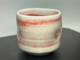Tea bowl Strawberry Swirl, Jingdezhen ceramics, 75 ml