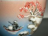 Tea bowl Winter Landscape, Jingdezhen ceramics, 80 ml