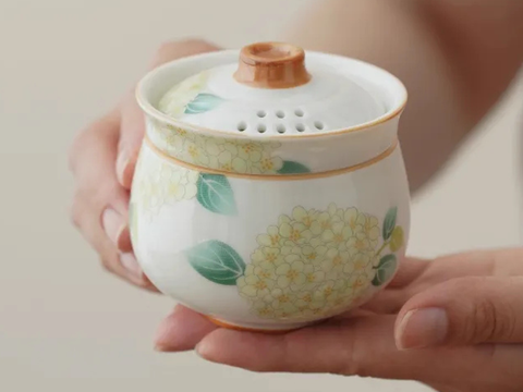 Teaware set, ceramic