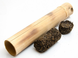 Sheng Pu Erh Jing Mai Lao Shu in Bamboo Stalk, AA, 2016