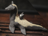 Nessie & Lochling, чайная фигурка, авторская керамика