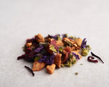 Blueberry Cake. Tisane