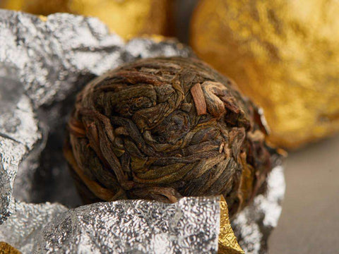 Sheng Pu Erh Lincang in balls 7-9 g., АА, 2021